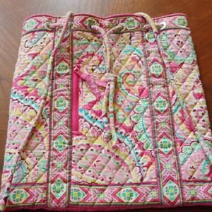 Colorful Quilted Tote Bag  Size: 13" X 15" (1018)